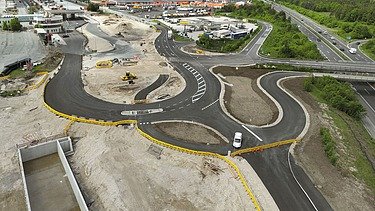 Foto von Zufahrtsbereich Terminal Wels