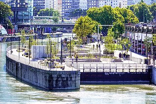 Foto von Schwimmenden Gärten in Wien